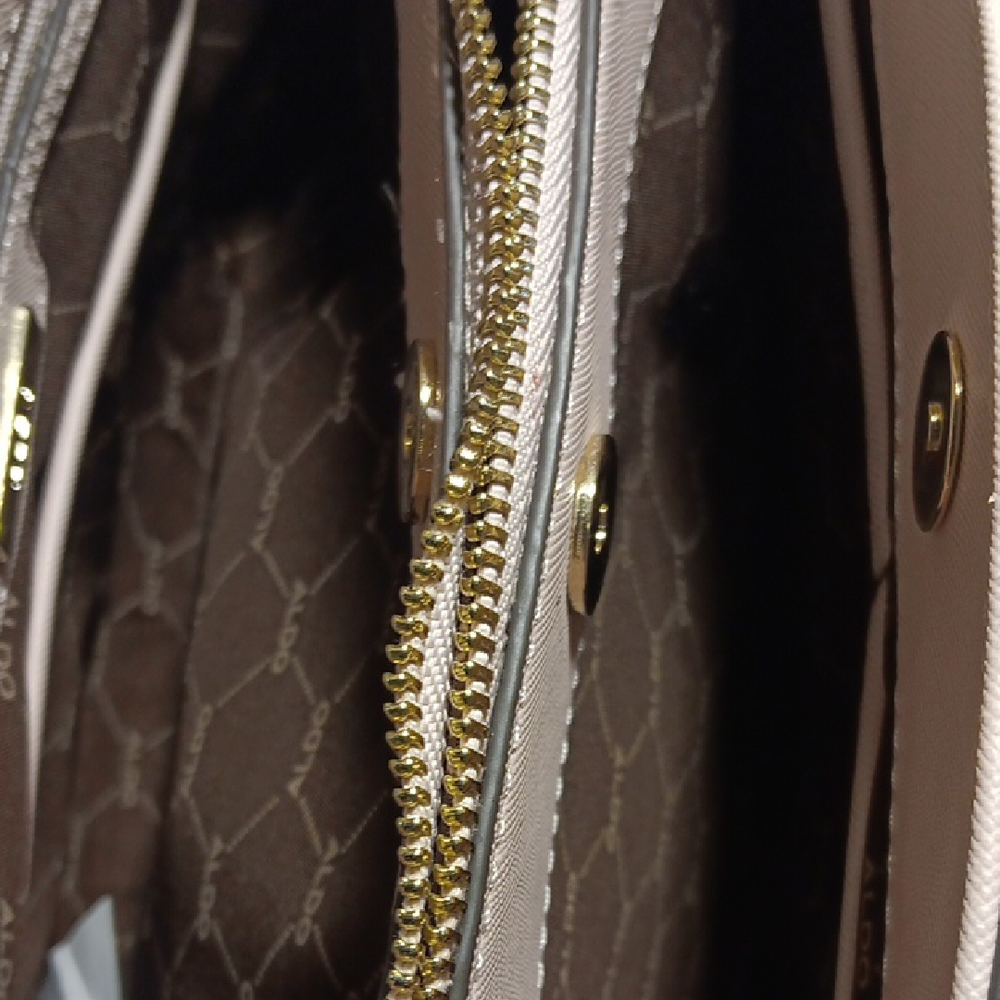 Aldo Pink Geometric Pattern Handbag - image 5